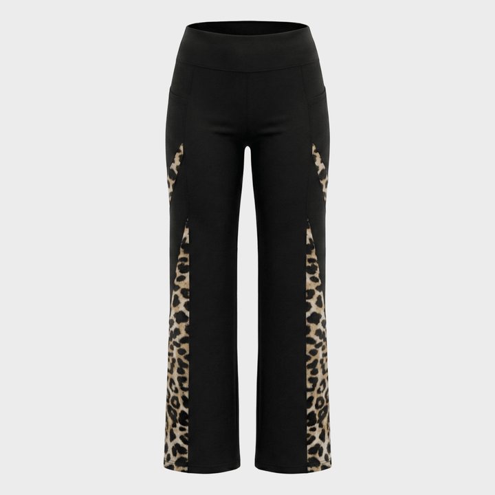 Carmo - High waist leggings in leopard print