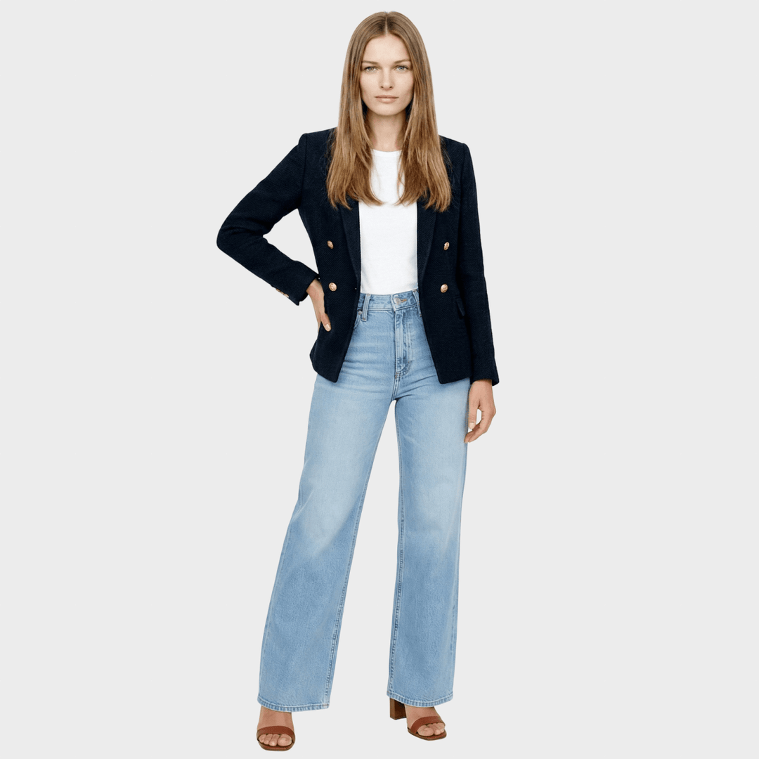 Aline - Mid-rise stretch jeans