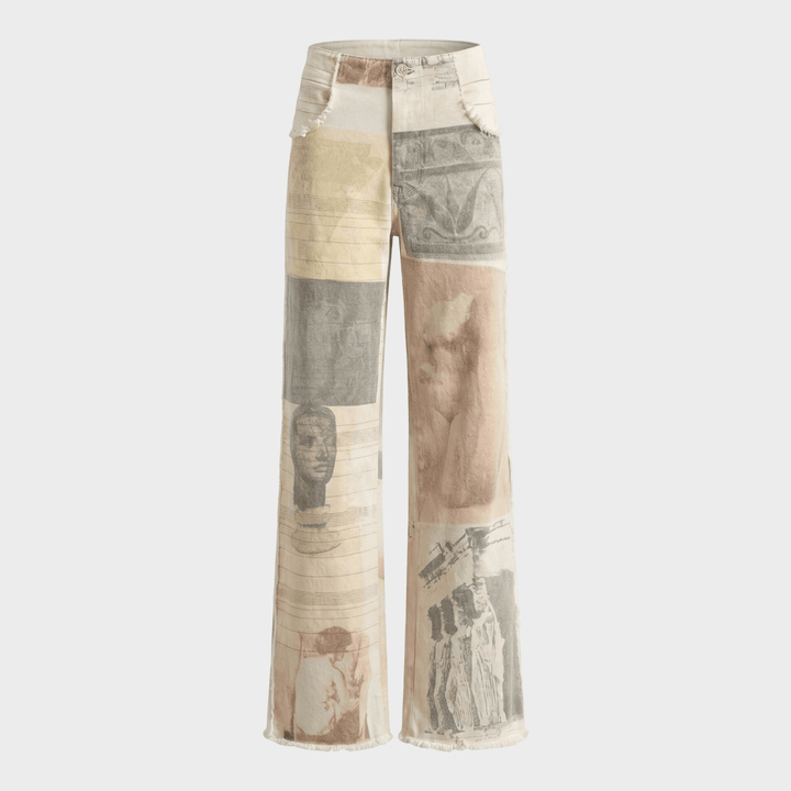 Paula Platforms or Wide trousers