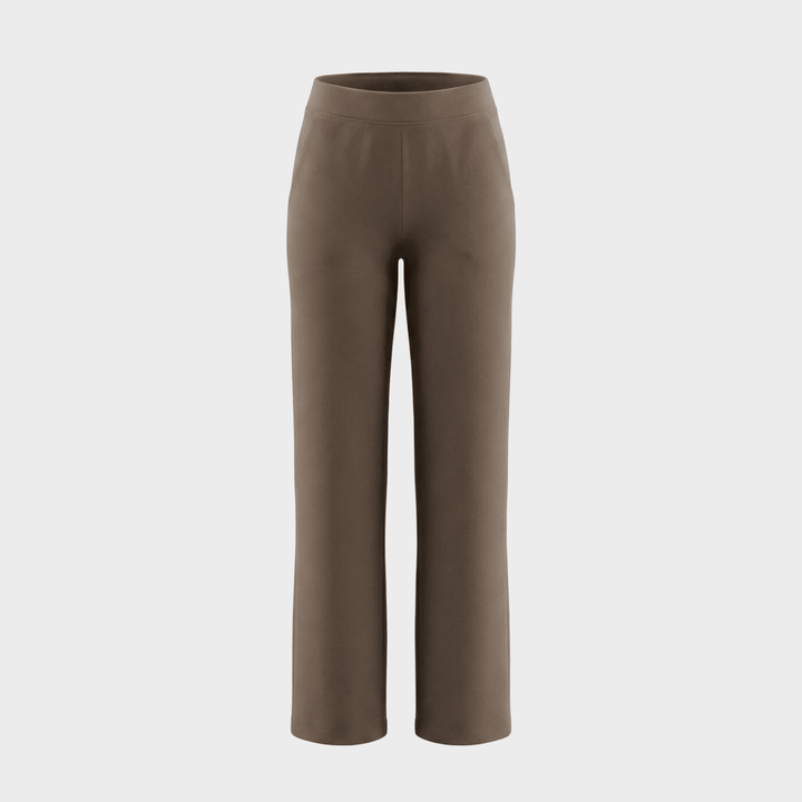 Calista | Women's brown loose trousers