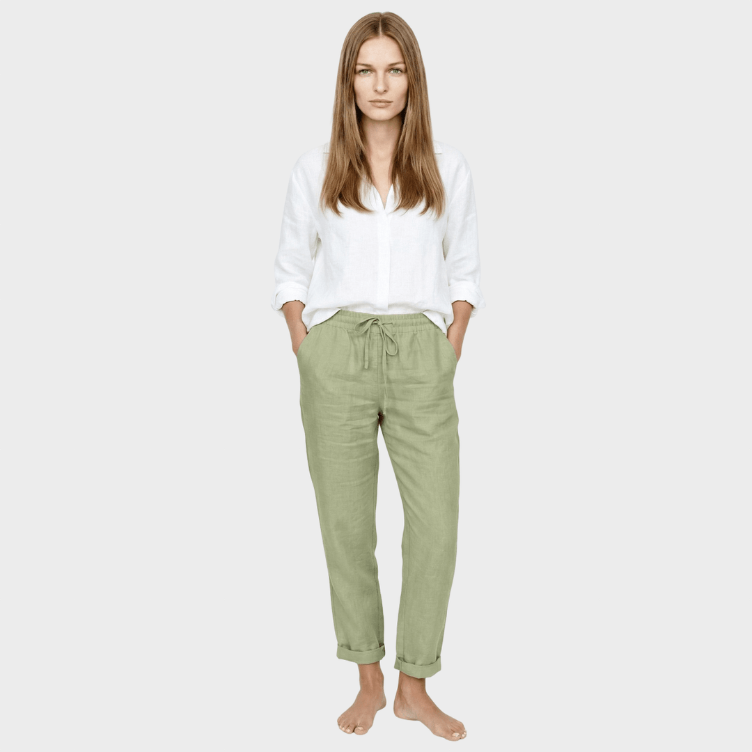 Benedita - Lightweight linen trousers