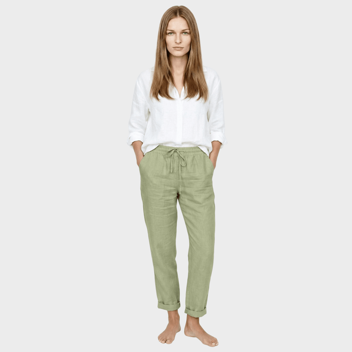 Benedita - Lightweight linen trousers