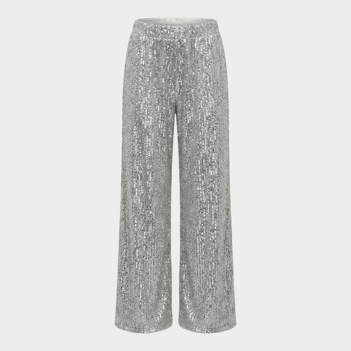 Elva trousers with High Waist and Loose Silhouette