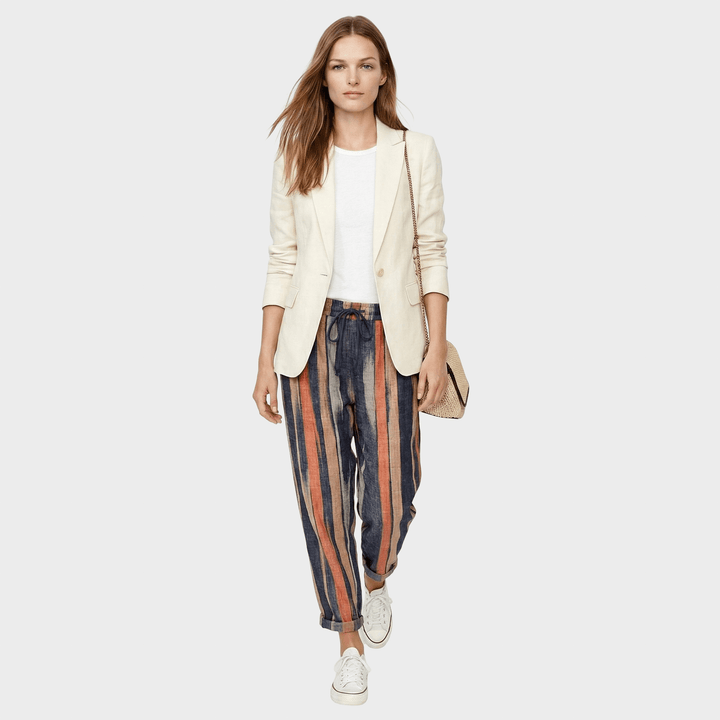 Aurora - Men's linen and cotton trousers