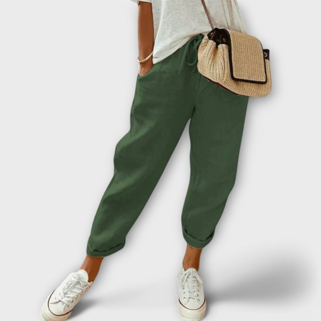 Bibi - Elegant and relaxed linen trousers