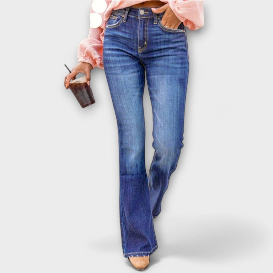 Andreia - Comfortable elastic trousers