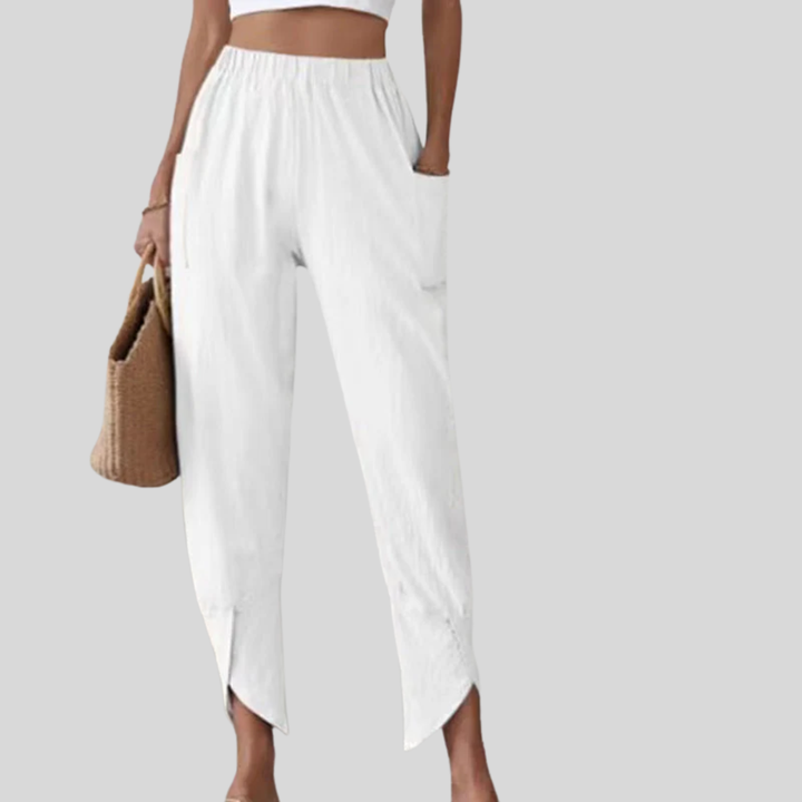 Sadhbh | Split-Hem Trousers