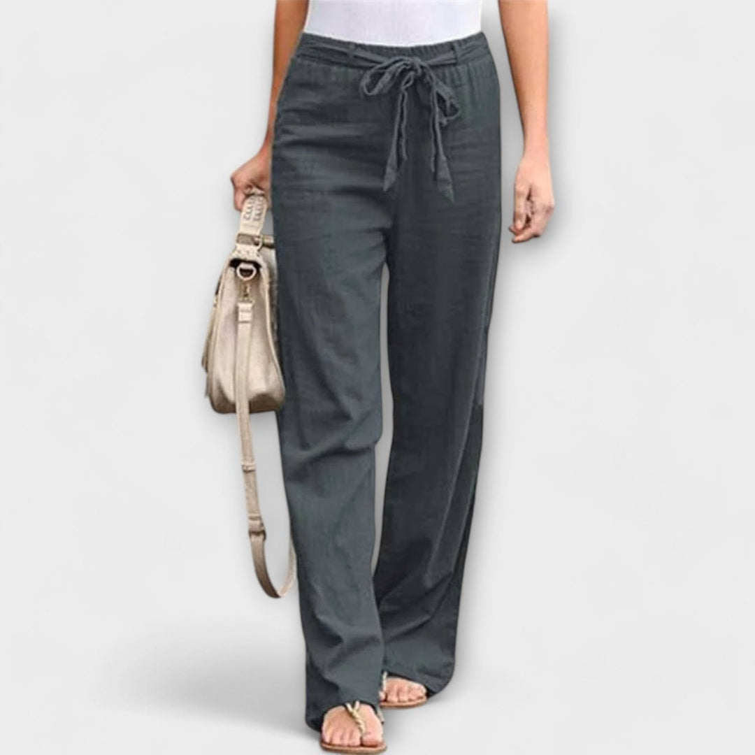 Célia - Lightweight linen trousers