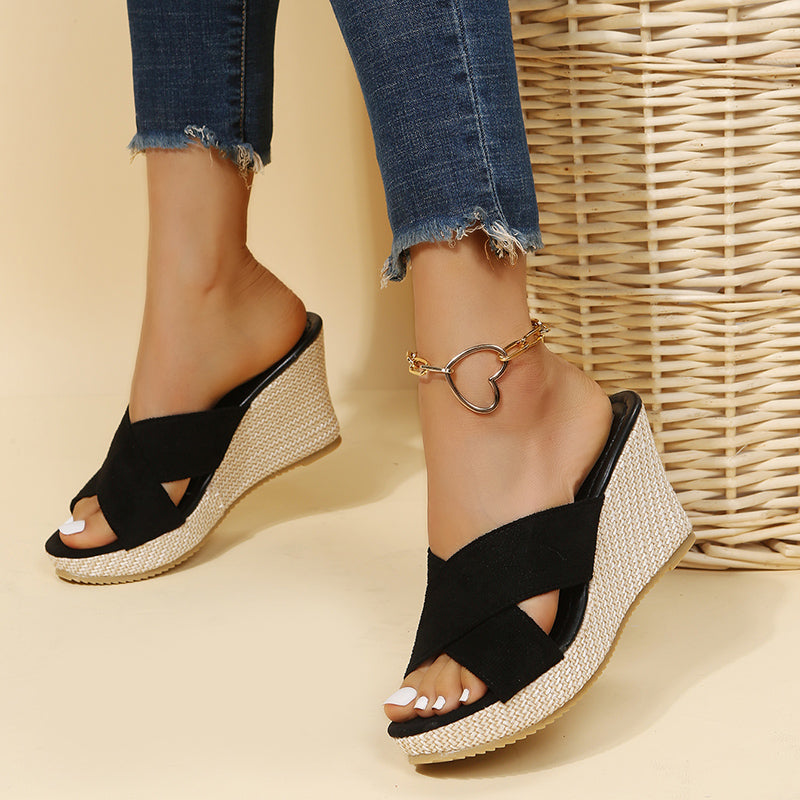 Iseult | Relaxed Wedge Sandals