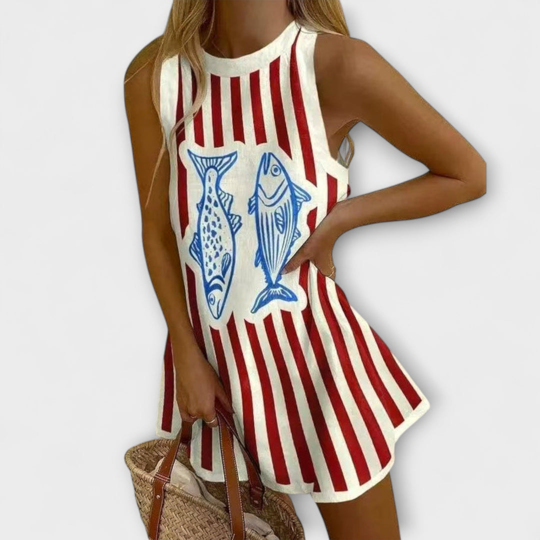 Treasa | Mini set in fish pattern