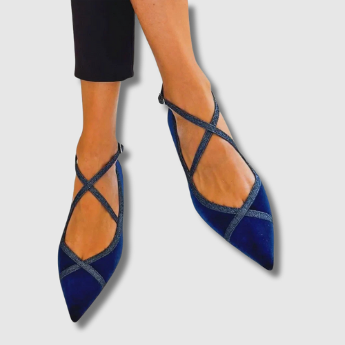 Sinead | Chic Navy Blue Loafers