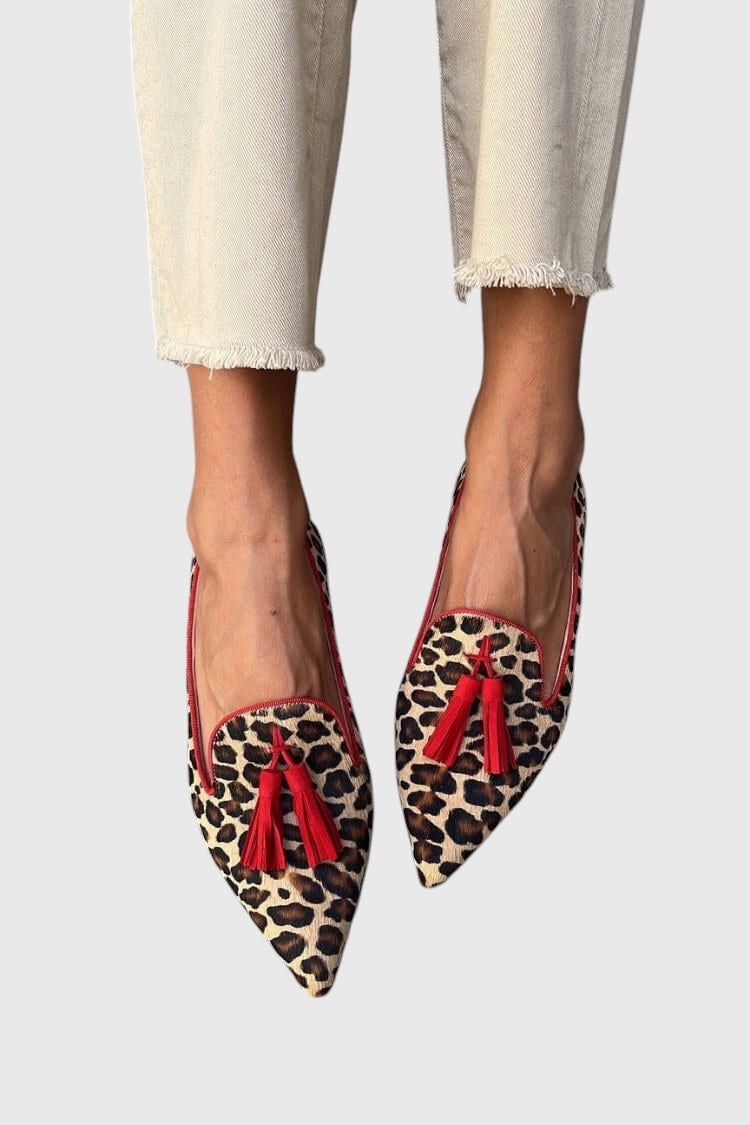 Ide | Leopard Loafers