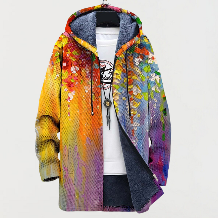Íde - Abstract Art Coat