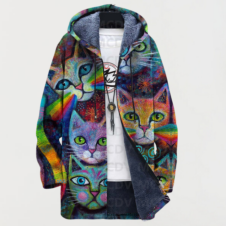 Saoirse - Rainbow Cat Sweatshirt