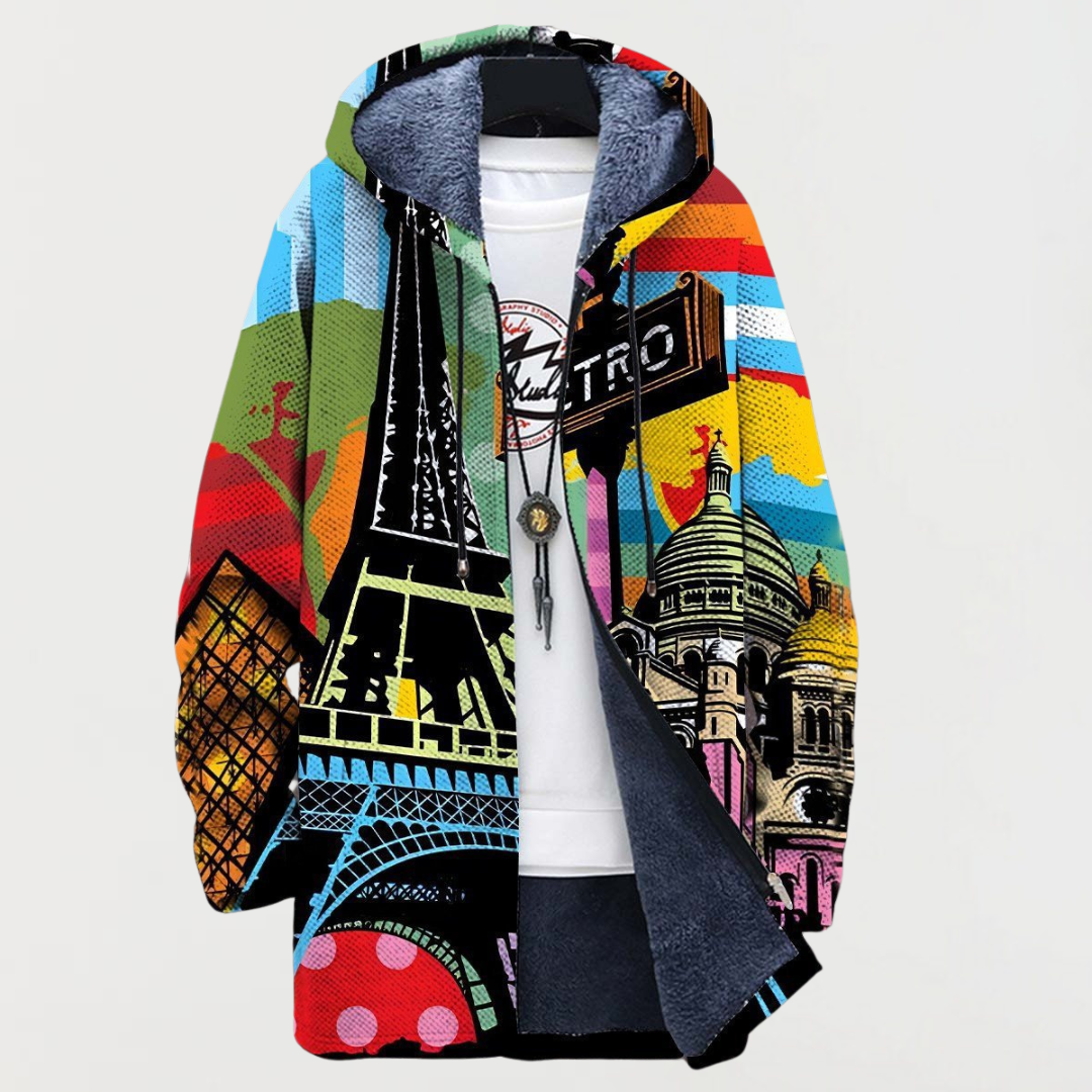 Niamh - Urban Print Hoodie
