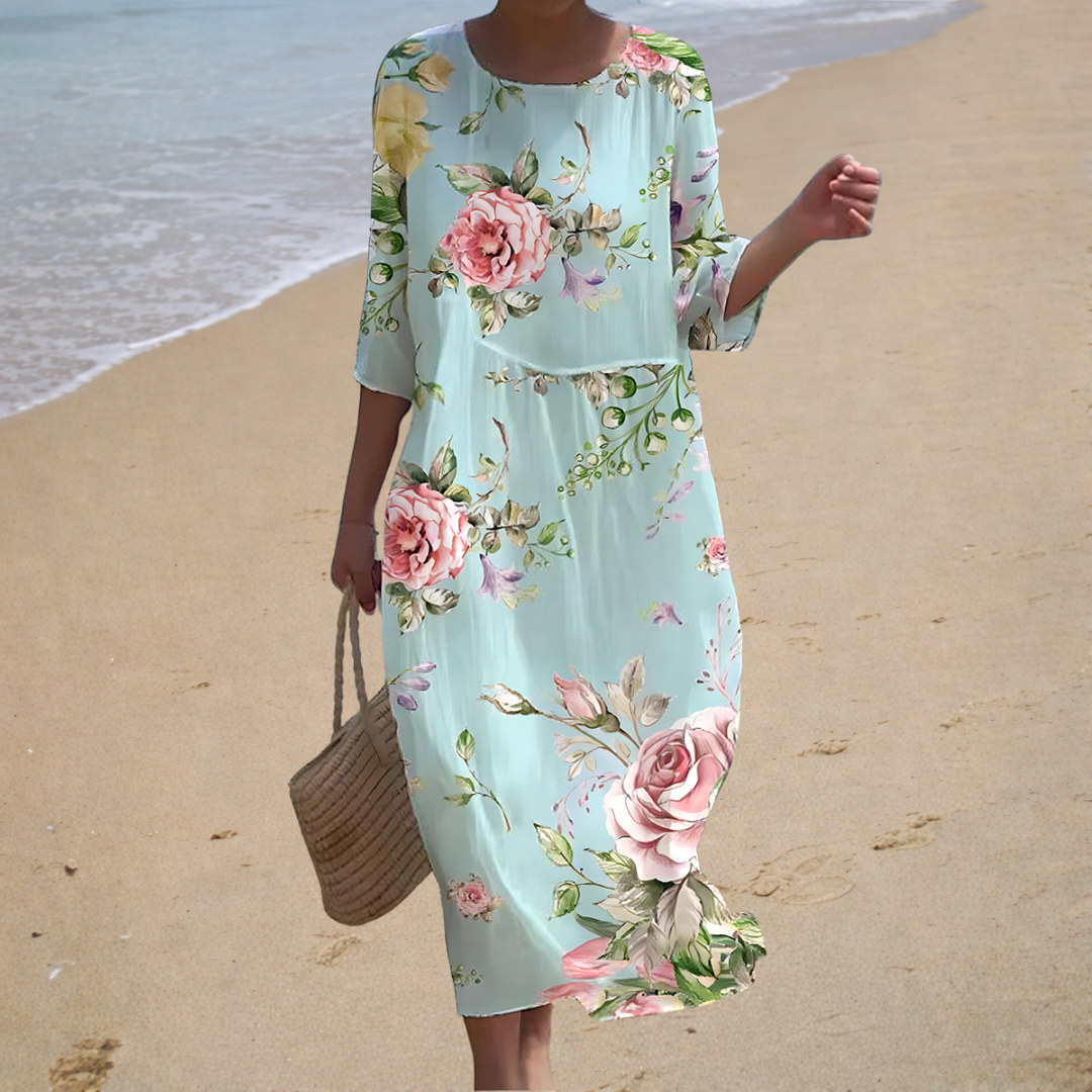 Verónica | Fluid Chic Maxi Dress