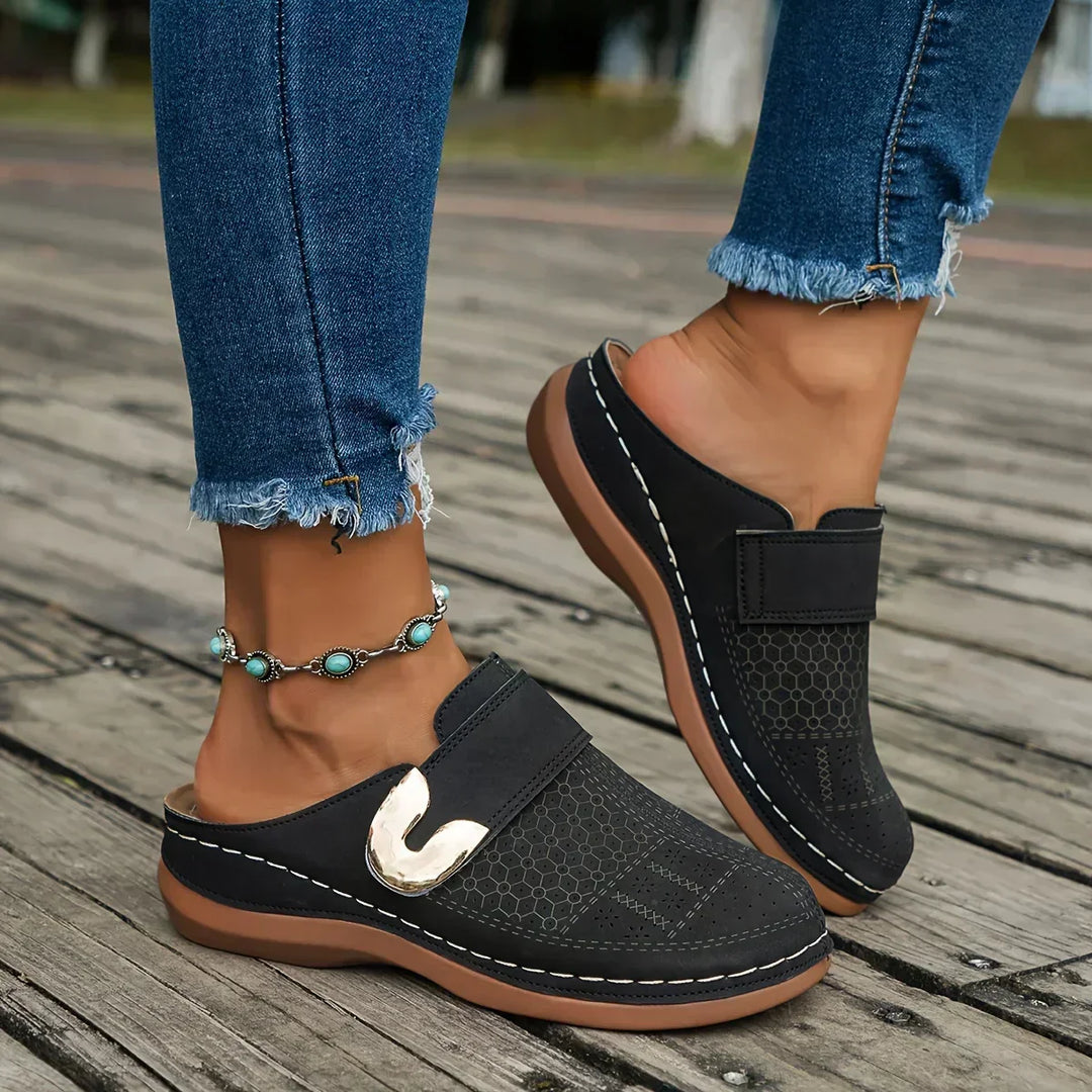 Peigí | Chic Supportive Wedge Sandals