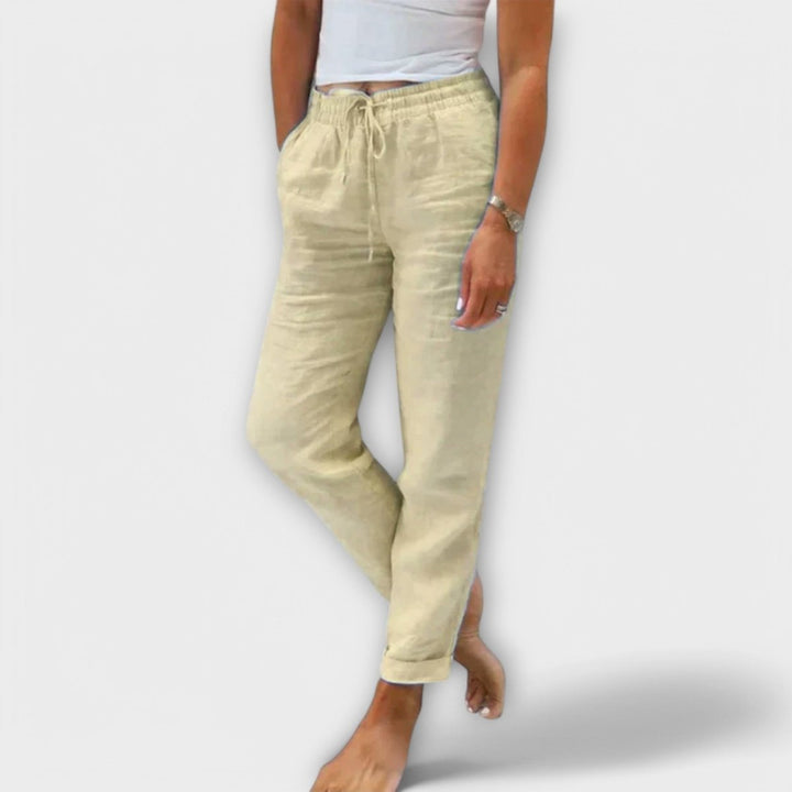 Benedita - Lightweight linen trousers