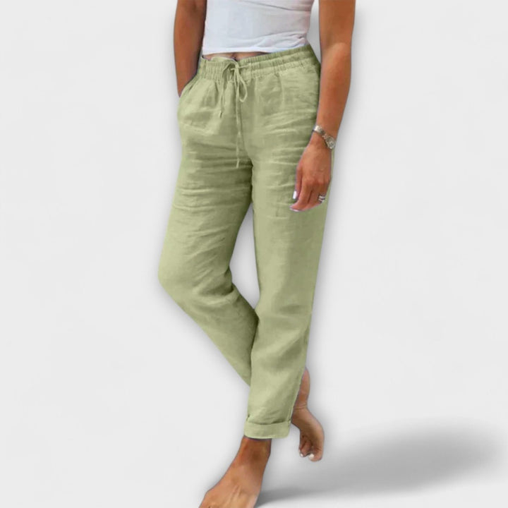 Benedita - Lightweight linen trousers