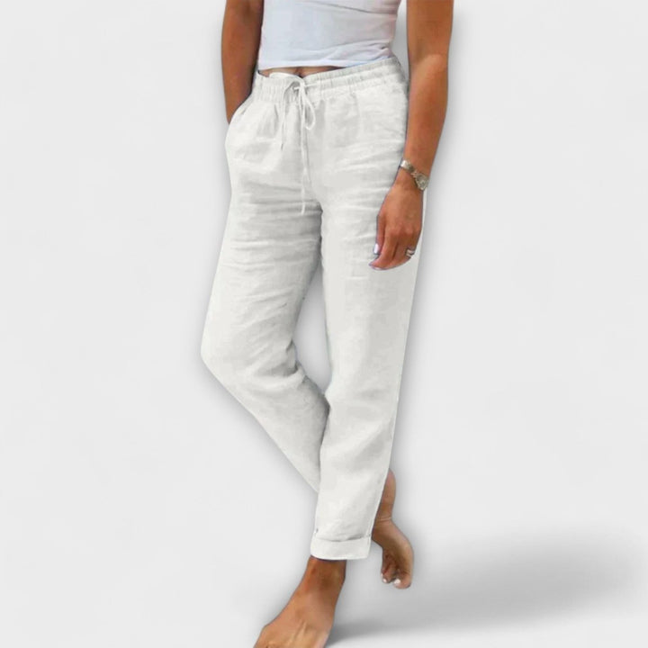 Benedita - Lightweight linen trousers