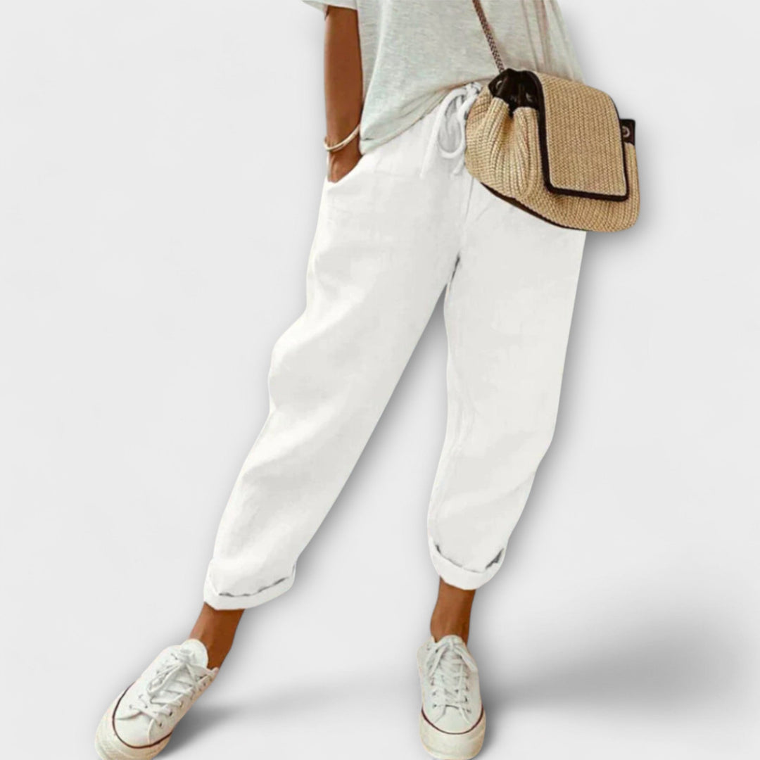 Bibi - Elegant and relaxed linen trousers