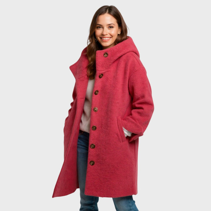 Blathnaid | Comfortable Everyday Mid-Length Coat
