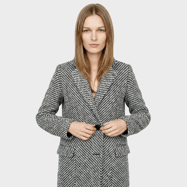 Elena - Long Elegant Coat for autumn