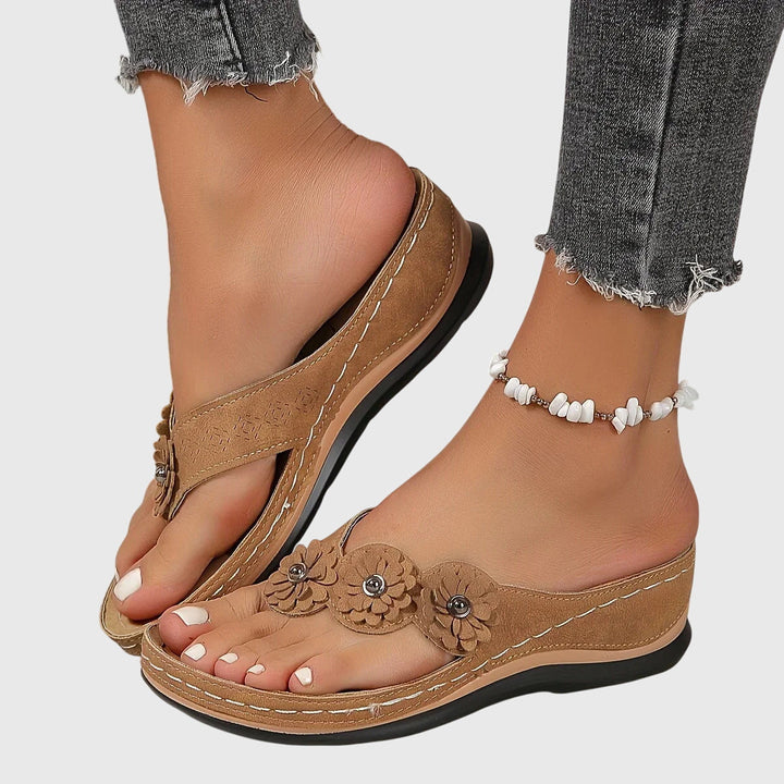 Brigid | Elegant Orthopedic Flip Flops
