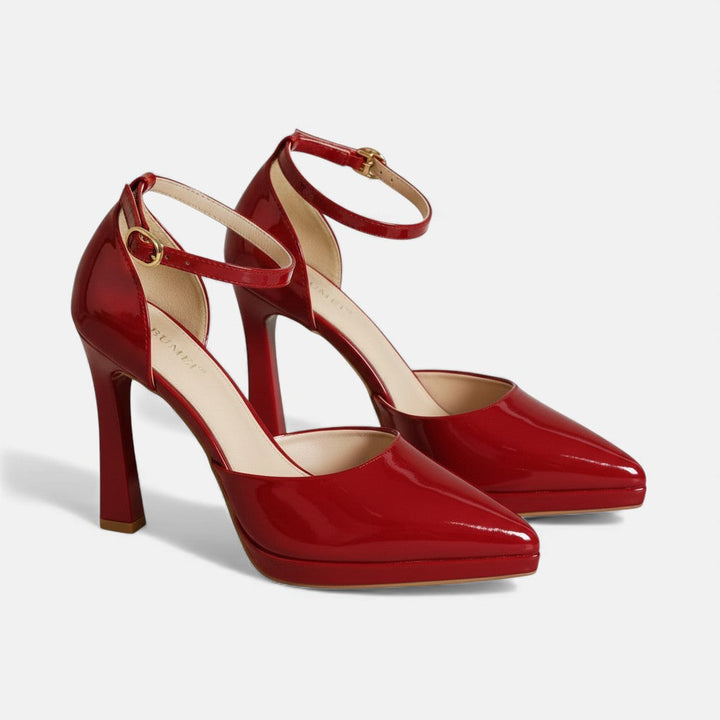 Dervla | Evette Leather Heels