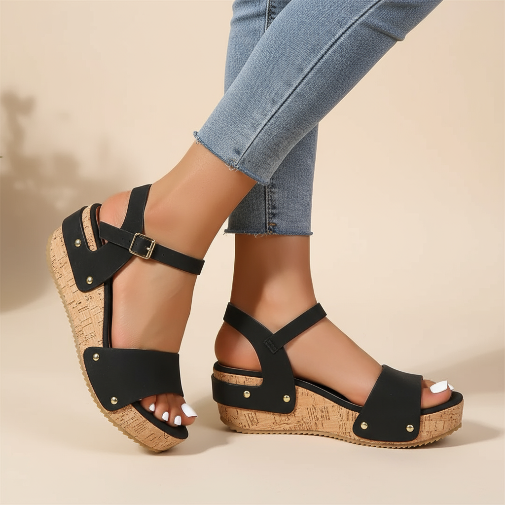 Toiréasa | Elegant Wedge Sandals