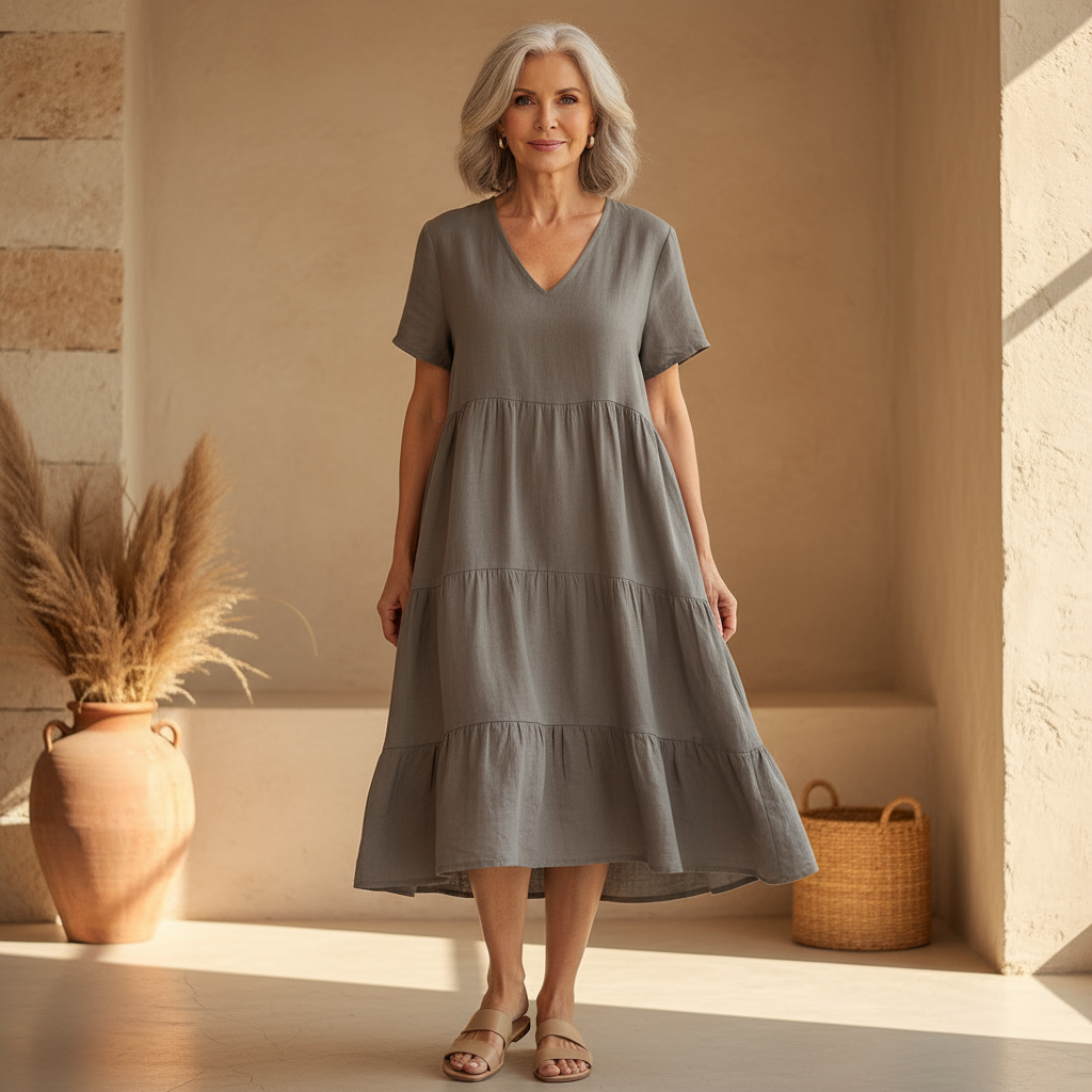 Gracie | Casual V-Neck Summer Dress