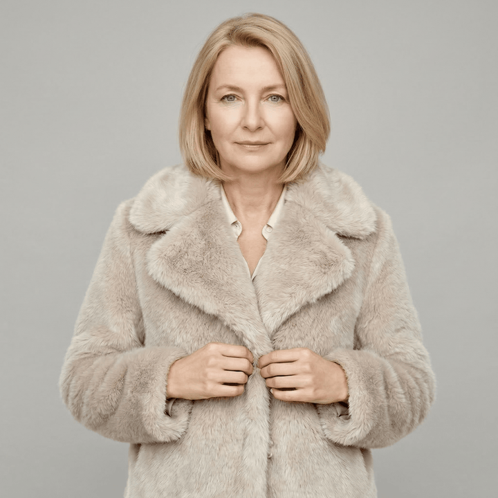 Dalia – Luxurious faux fur coat