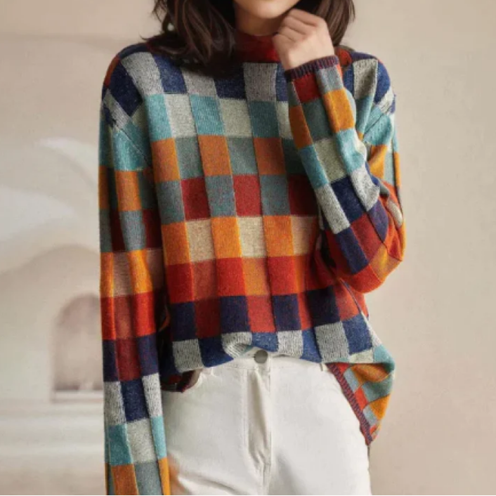 Aine | Comfy Retro Jumper