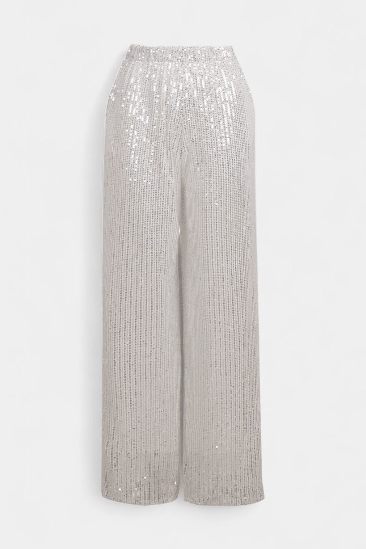 Elva trousers with High Waist and Loose Silhouette