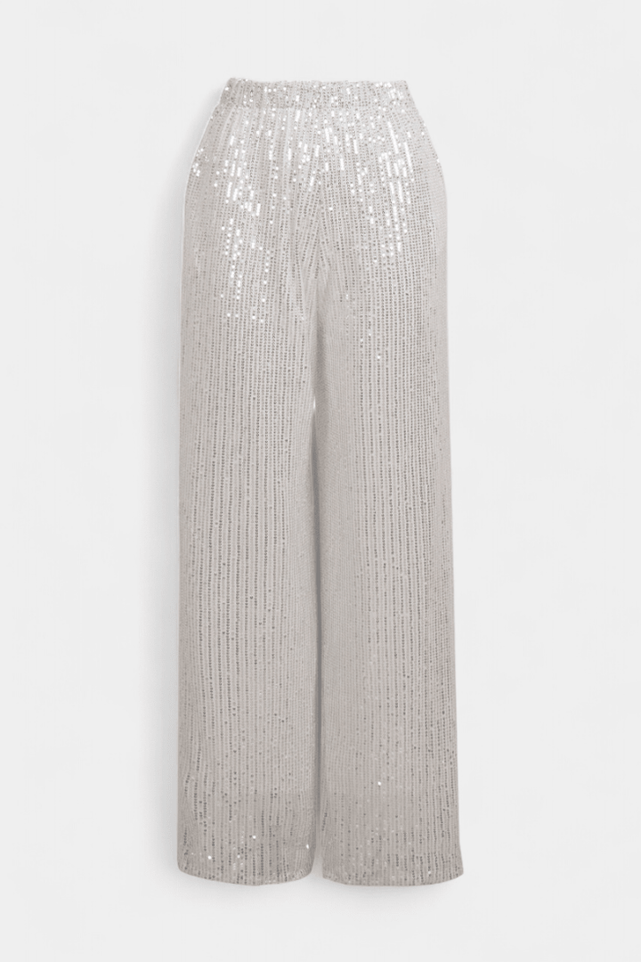 Elva trousers with High Waist and Loose Silhouette