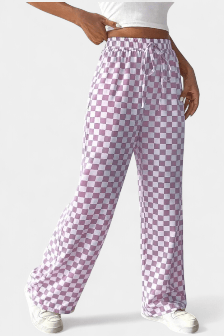 Hilaria Platas Four Stripe trousers