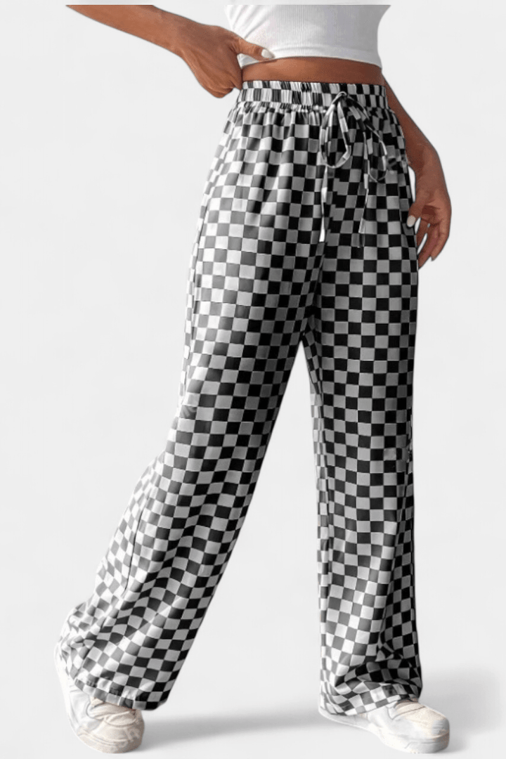 Hilaria Platas Four Stripe trousers