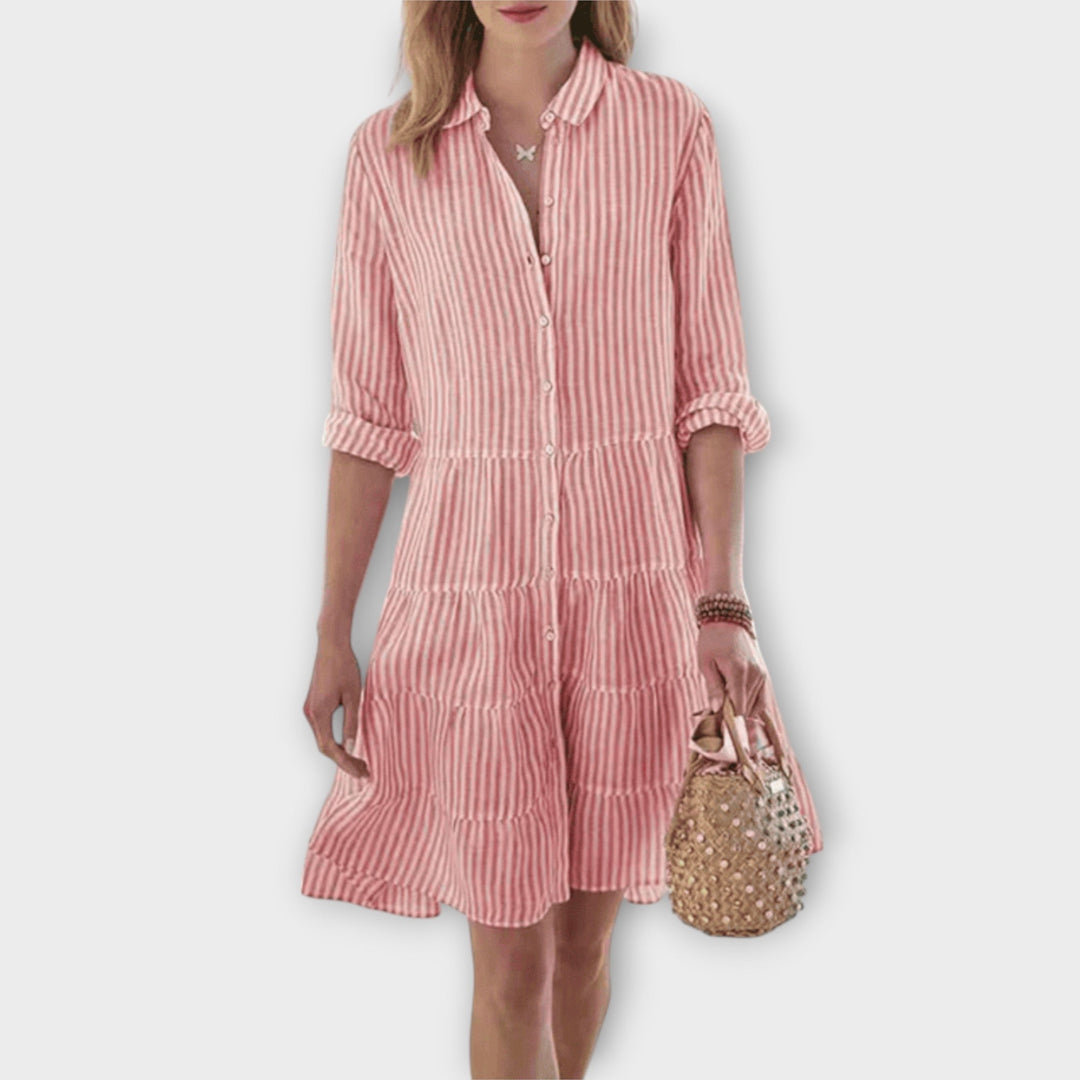 Sárán | Airy Striped Dress