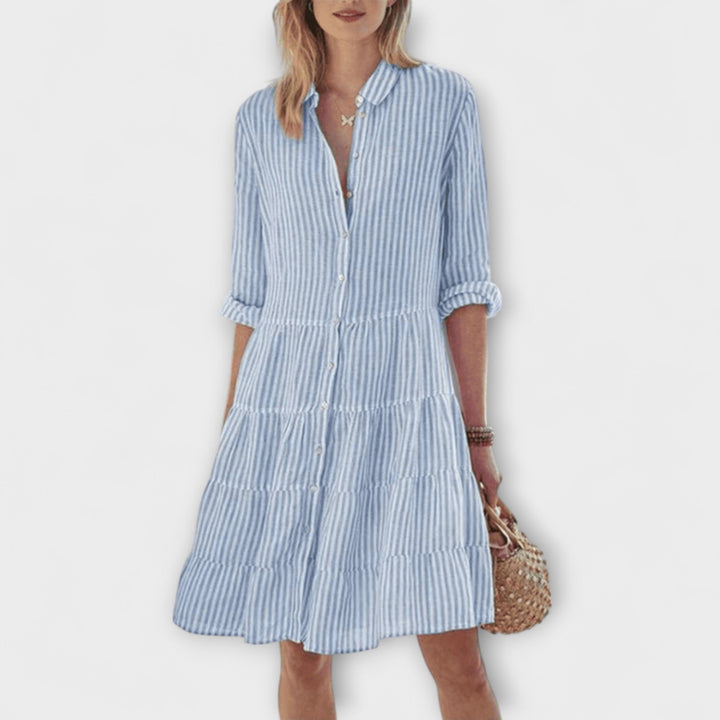 Sárán | Airy Striped Dress