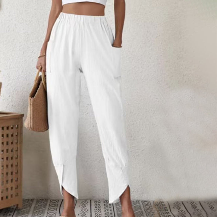 Sadhbh | Split-Hem Trousers