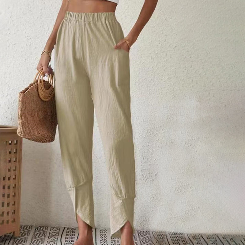 Sadhbh | Split-Hem Trousers