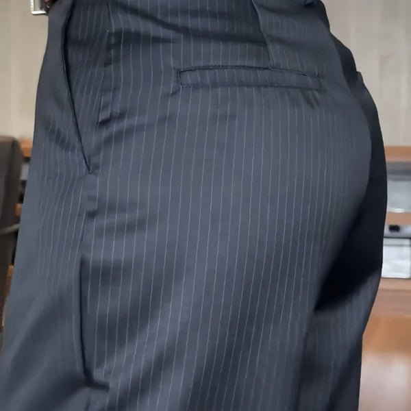 Kotryna - Elegant, figure-enhancing trousers with a belt