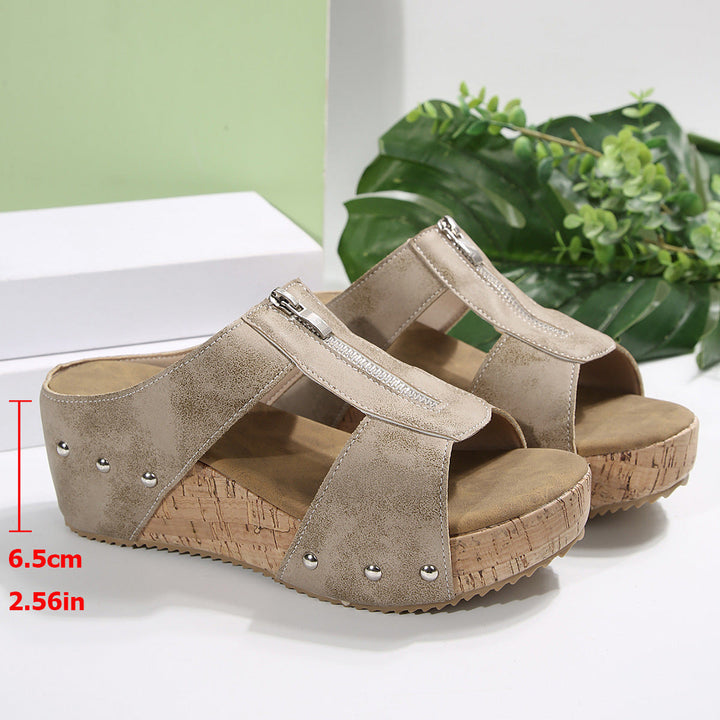 Nóirín | Stylish Wedge Sandals