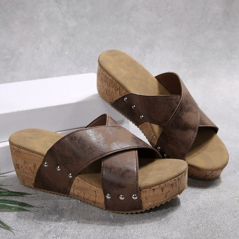 Uaithne | Boho Wedge Sandals