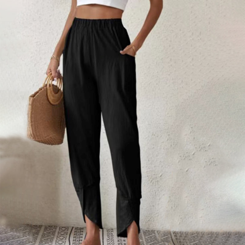 Sadhbh | Split-Hem Trousers