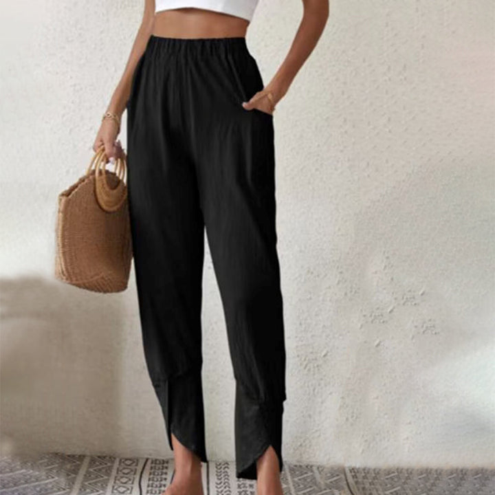 Sadhbh | Split-Hem Trousers